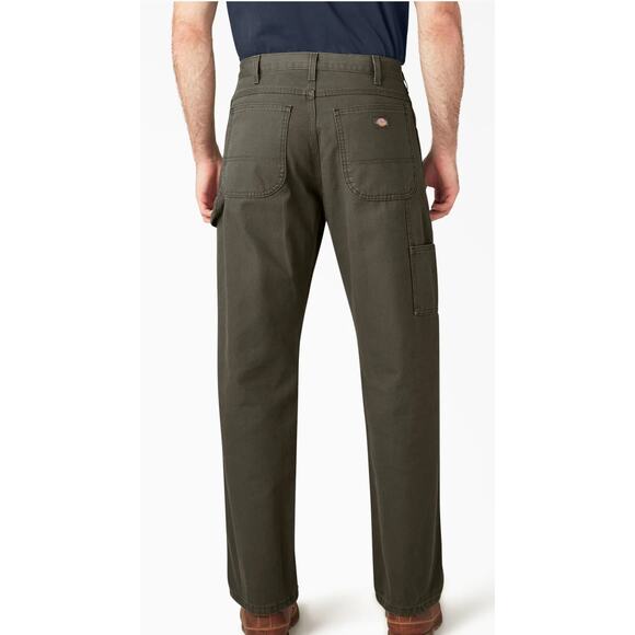 Dickies Men's Relaxed Fit Heavyweight Duck Carpenter Pants, Size 36" x 34", EUC - Picture 3 of 7